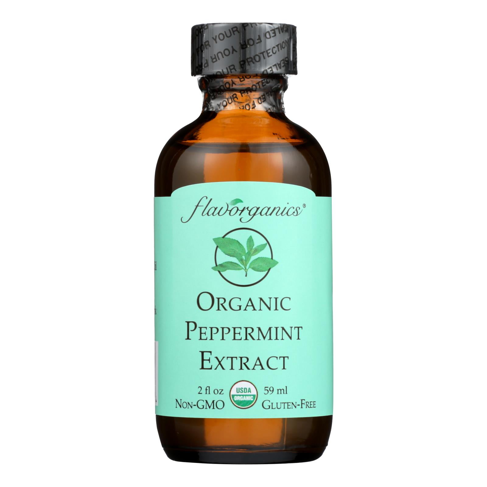 Organic Peppermint Extract 2 oz