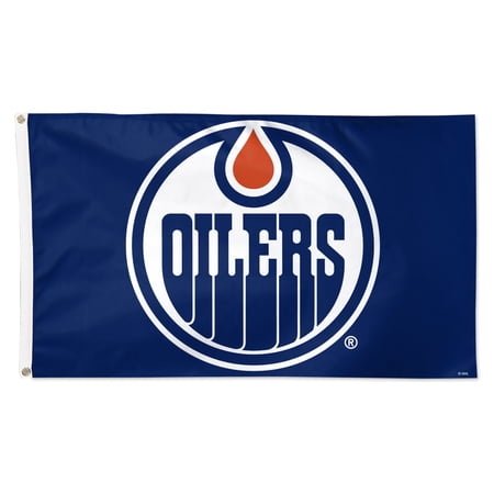 WinCraft Edmonton Oilers 3 x 5 Single-Sided Team Flag