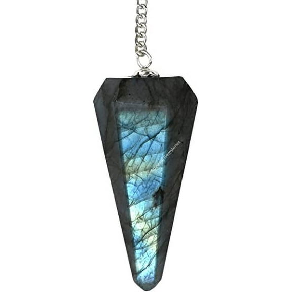 Labradorite Crystal Pendulum Divination