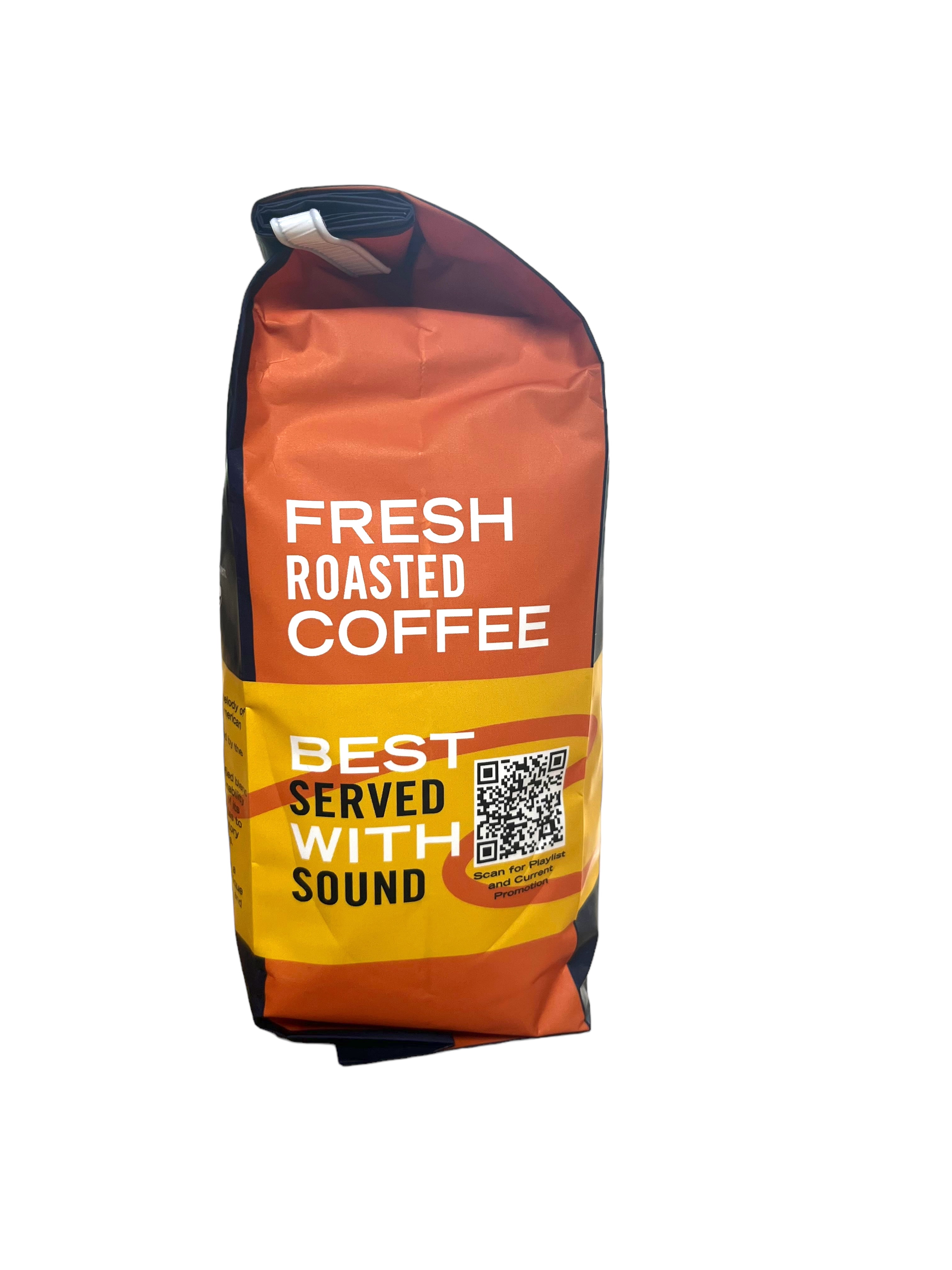 Local Three Keys Coffee Sonido Del Sol Latin American Blend Medium Roast 12oz, Naturally Caffeinated