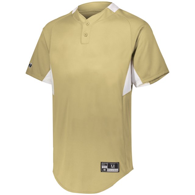 Holloway Boy's Game7 Two Button Baseball Jersey