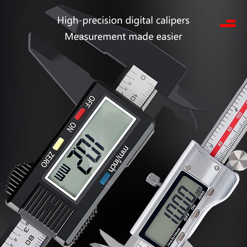 High Precision Digital Vernier Micrometer Caliper Measuring Tool Inch/Metric