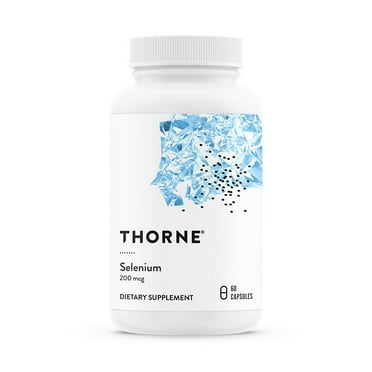 THORNE Selenium - 200 mcg Selenium Supplement for Antioxidant Support* - 60 Capsules