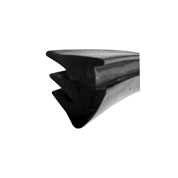 Gordon Glass® Roll-in Glazing Gasket for Railing Systems and Storefront, 3/8 in x 1/2 in x 7/16 in