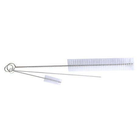 Household Bottle Brushes Pipe Bong Cleaner Glass Tube Cleaning Brush Set Of (Best Way To Clean A Glass Bong)