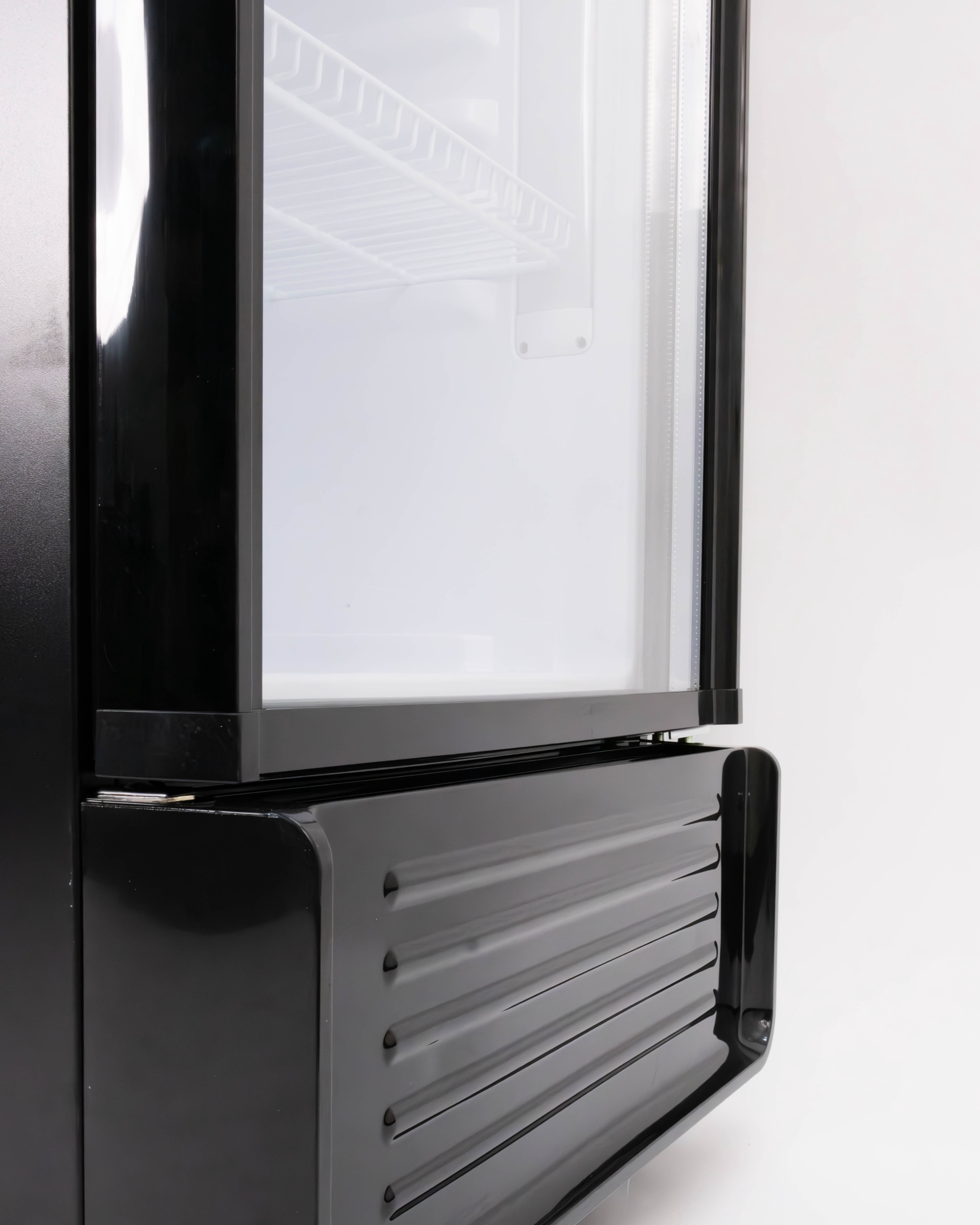Hamilton Beach, 13.3 Cu.Ft.Commercial Glass Display Refrigerator, Black