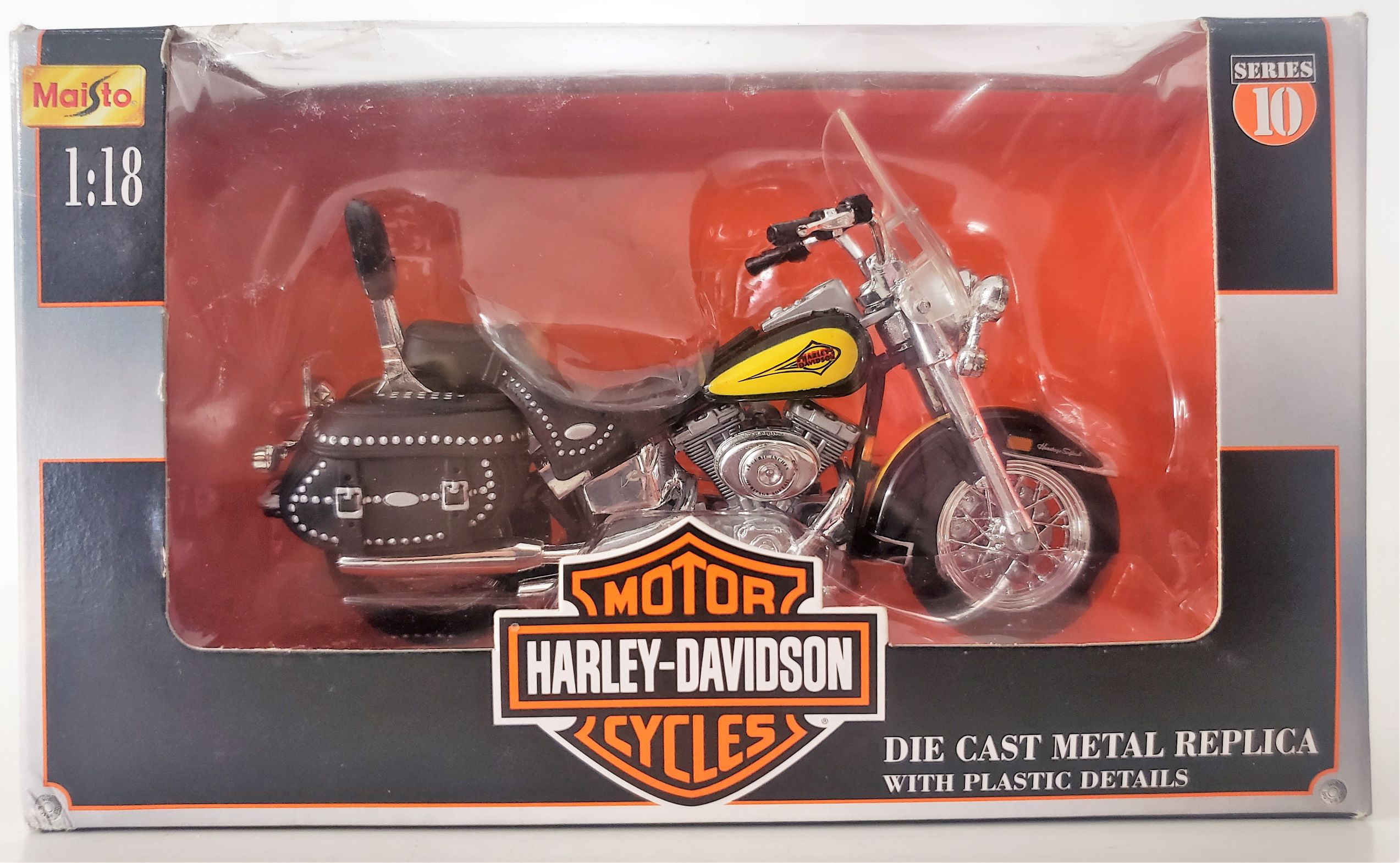HARLEY DAVIDSON HERITAGE SOFTAIL MODEL HANDMADE WOODEN MOTORCYCLES TOYS HOBBIES 