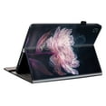 thumbnail image 5 of Dteck Case for Samsung Galaxy Tab S6 Lite 10.4 Inch 2024/2022/2020, Leather Folio Cover with Card Slots, Multi-Angle Viewing Stand,Purple Peony, 5 of 5