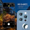 thumbnail image 4 of Protector de cámara trasera Alpine Blue compatible con iPhone 13 Pro y iPhone 13 Pro Max, [aleación de aluminio], cobertura total y película protectora dura 9H, 4 of 5