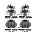 thumbnail image 3 of PowerStop Front and Rear Stock Replacement Brake Pad and Rotor Kit Fits: FORD Select Models KOE4032, 3 of 8