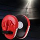 thumbnail image 1 of Boxing Pad Hand Target, curvo de almohadilla de perforación de correa ajustable, golpes de guantes para Taekwondo Practice Coaching Kickboxing Rojo, 1 of 8