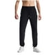 thumbnail image 2 of Pantalones largos para hombre, informales, de moda, con cintura elástica, lisos, largos, rectos y elásticos, de poliéster, 2 of 6
