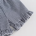 thumbnail image 7 of Bagilaanoe 2pcs Toddler Baby Girl Shorts Set Plaid Ruffle Sleeveless Tank Tops + Shorts 6M 12M 18M 24M 3T 4T Kids Casual Summer Clothes, 7 of 7