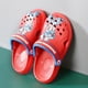 thumbnail image 1 of Zapatillas de verano de dibujos animados de Disney para niños y niñas, zapatos con agujeros transpirables informales con estampado de Capitán América para niños, plantilla de 15,5 cm Gao Jinjia LED, 1 of 2