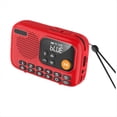 thumbnail image 1 of Radio FM Portátil, Altavoz Inalámbrico Bluetooth con Grabadora y Pantalla LED, Compatible con Tarjeta TF, Disco U para el Hogar y Exteriores., 1 of 8
