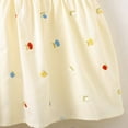 thumbnail image 7 of Summer Saving Clearance! WRKEKC Girls Summer Dress, Girls Casual Dress, Toddler Girl Summer Sleeveless Lapel Cotton Dress Floral Printed Embroidery Dress 24 Months, 7 of 7