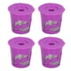 thumbnail image 1 of Cápsula de café reutilizable, 100 ml, 4 piezas, cápsula de café reutilizable recargable, cápsula de café, máxima confiabilidad, 1 of 14
