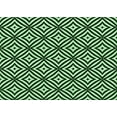 thumbnail image 1 of Ahgly Company Machine Washable Indoor Rectangle Transitional Light Green Area Rugs, 2' x 4', 1 of 7