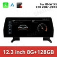 thumbnail image 4 of SNATEEN 12.3 inch Touch Screen Car Radio for BMW X5 E70 2007-2013 CCC/CIC System GPS Navigation Multimedia Video DVD Carplay Stereo Receiver Head Unit, 4 of 14