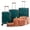 Dark Green, variant on Rosamo 10 Piece Luggage Set, Expandable ABS Hardshell Luggage, Travel Suitcase Eet With Rotating Wheels And TSA Lock