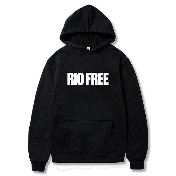 Rio Da Yung Og Merch Rio Free Logo Hoodie Long Sleeve Streetwear Women Men Hooded Sweatshirts