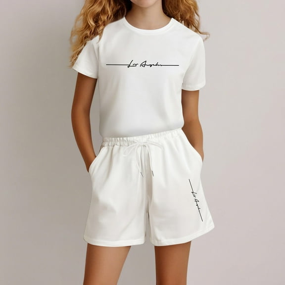 Girls Outfits Sets for Girls Stylish Playwear Trendy Kid's Clothing Casual Daily Wear Comfortable and Versatile Girls' Apparel for Every Occasion