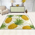 thumbnail image 3 of SKYSONIC 80x58 inches Lightweight Soft Area Rug Mat Indoor Floor Rugs Home Decoration for Kids Room Living Room Pineapples On Waves, 3 of 6