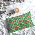 thumbnail image 5 of Rateoe 60s and 70s Style Pattern Decorative Pillow Case,Throw Pillow Covers,Plush Pillow Cover,Soft Pillow Case,Velvet Pillow Case-20"x30", 5 of 6
