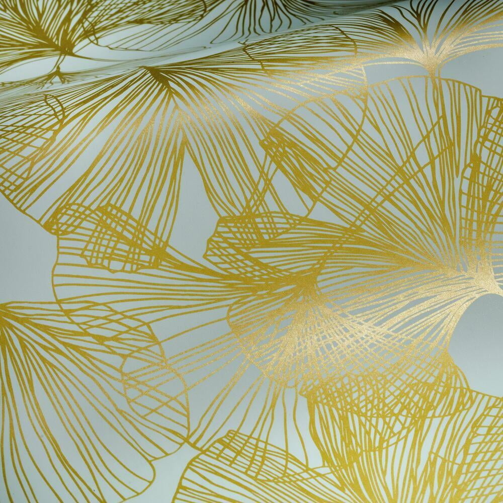 Ginkgo Leaves Peel and Stick Wallpaper