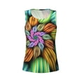 thumbnail image 6 of Sigee Hippie Style for Women's Workout Tank Top,Running Tank Tops,Sleeveless Gym ClothesSmall, 6 of 8
