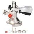 thumbnail image 2 of Beer Keg Coupler,G5/8 A Type Stainless Homebrew Supply Keg Coupler High-Precision Functionality, 2 of 14