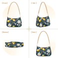 thumbnail image 7 of FORMRS Womens Shoulder Bag with Chain Strap Clutch Purse Cute Tote Handbag, Lemon Flowers, 7 of 7