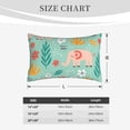thumbnail image 6 of Balery Elephant and Flowers Bedding Queen Pillow Cases - Envelope Closure - Soft Brushed Microfiber Fabric - Shrinkage and Fade Resistant Pillow Cases-20"x30", 6 of 9