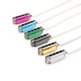 thumbnail image 1 of Shisuyan 3Set Mini Harmonica With Necklace Silver For Beginners Kids Music Parties, 1 of 8
