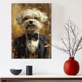 thumbnail image 5 of Maltese Wall Art Abstract Dog Posters - Maltese Dog Canvas Wall Art For Bedroom Decor - Cute Office Decor - Dog Themed Decor, 5 of 6