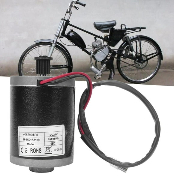VGEBY DC Motor, 24V 100W High Torquer Electric Micro Geared Motor Synchronizing Wheel Motor For Electric Bike Scooter