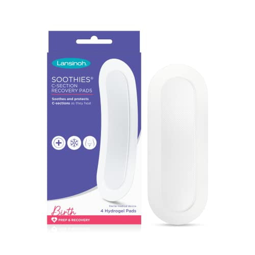 Almohadillas de recuperación para cesáreas Lansinoh, elementos esenciales posparto, 4