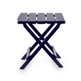 thumbnail image 2 of Camco Large Adirondack Portable Outdoor Folding Side Table, Perfect for the Beach, Camping, Picnics, Cookouts and More, Weatherproof and Rust Resistant - Navy Blue (51693), 2 of 9