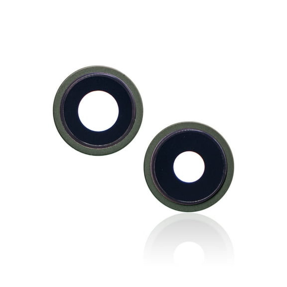 Replacement Back Camera Lens With Bracket & Bezel Compatible For iPhone 13 / 13 Mini (Aftermarket Plus) (Green)