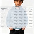 thumbnail image 3 of Vmberlty Kids Oversized Hooded Sweatshirts Teen Boys Solid Color Long Sleeve Hoodies with Functional Pockets Breathable Casual Daily Outdoor Tops, 3 of 6