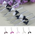 thumbnail image 4 of CUITING 12 pcs Oval Diamante Hijab Pin Clips Brooch Scarf Shawl Drop Water G4S4 R4P9, 4 of 7