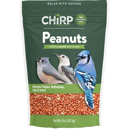 Chirp Peanuts 8 lb