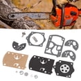 thumbnail image 4 of Chainsaw Repair Gasket Assembly, Anti Damage Iron Practical Replacement Part Durable Carburetor Paper Pad And Gasket Set  For Water Pump, 4 of 8