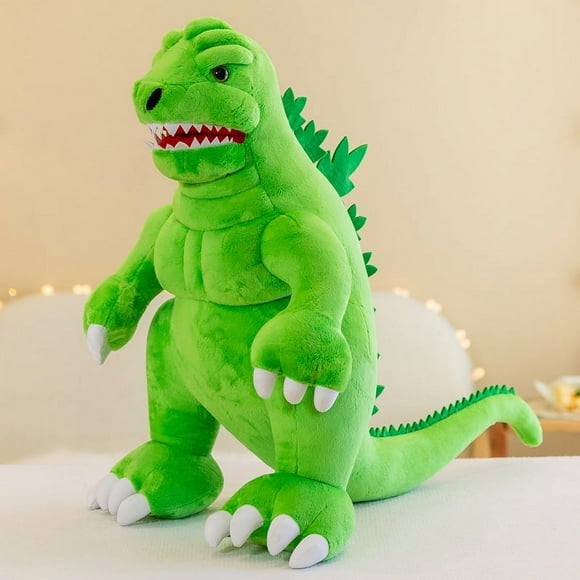 Godzilla Monster War King Kong T-Rex Plush Toy Doll Boy Girl Gift-Jinjin