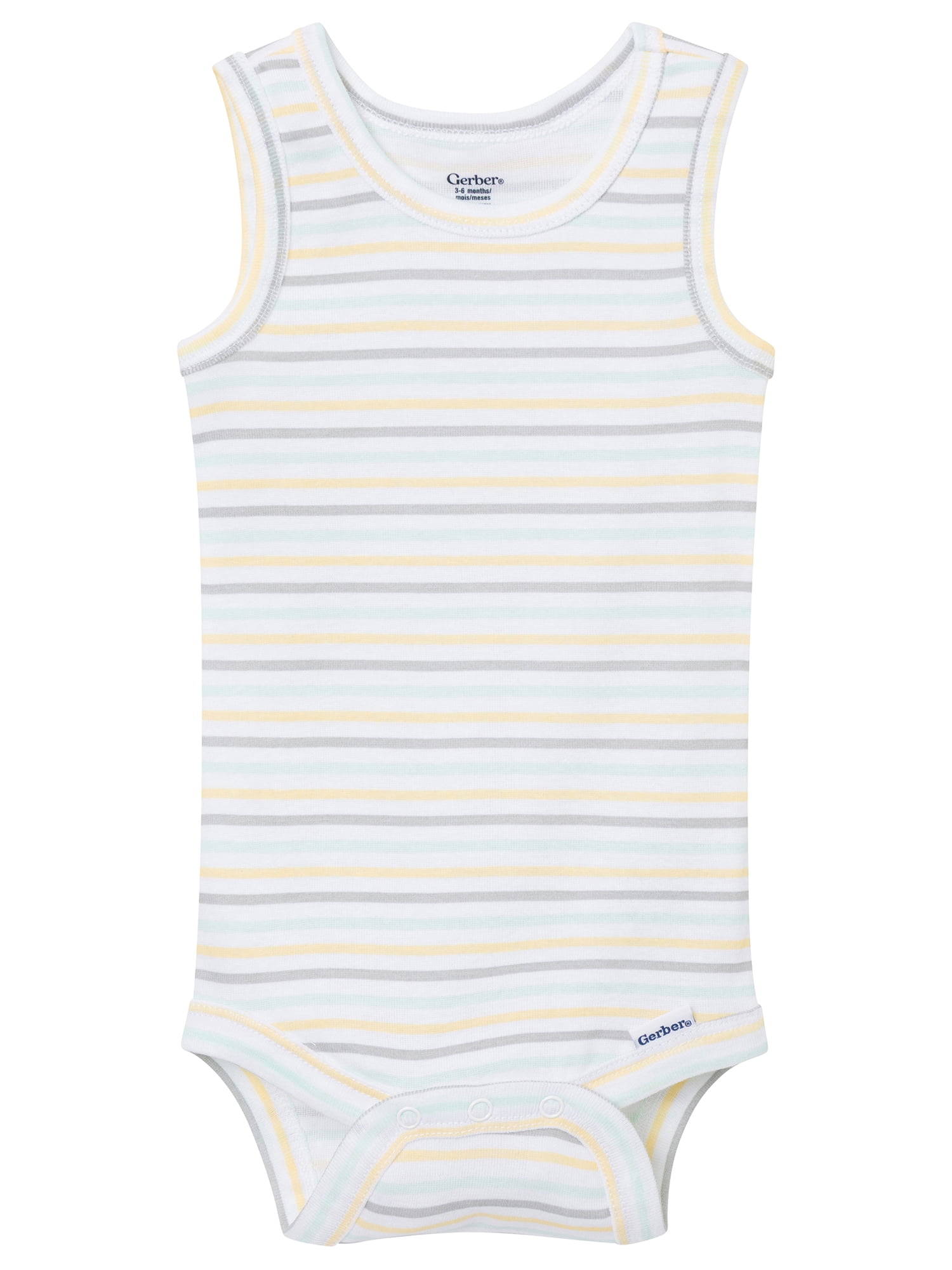Onesies Brand Baby Neutral 5pc Sleeveless Bodysuit, Sizes (0-3 Months - 24 Months)