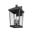 thumbnail image 5 of 568XXL-BK-Z-Lite-Beacon - 4 Light Outdoor Wall Mount-30.25 Inches Tall and 16 Inches Wide, 5 of 7
