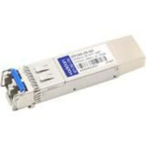 Addon Cisco Sfp-10g-zr Compatible Taa Conforme 10gbase-zr Sfp+ Émetteur-Récepteur (smf, 1550nm, 80km, Lc)