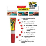 Flex Super Glue High Performance Super Strong Bond Gel Glue, 3g, 2-Pack