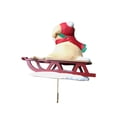 thumbnail image 4 of 1997 Nikki Christmas Mantel Stocking Hanger (Nikki Dog on Sled) Hallmark Stocking Hanger XSH4592, 4 of 4