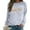 03_Light Gray, variant on HNMKIU Women's Fashion Casual Solid Color Loose Fit Long Sleeve Letter Print Round Neck Crewneck Sweatshirt,02_Blue,L